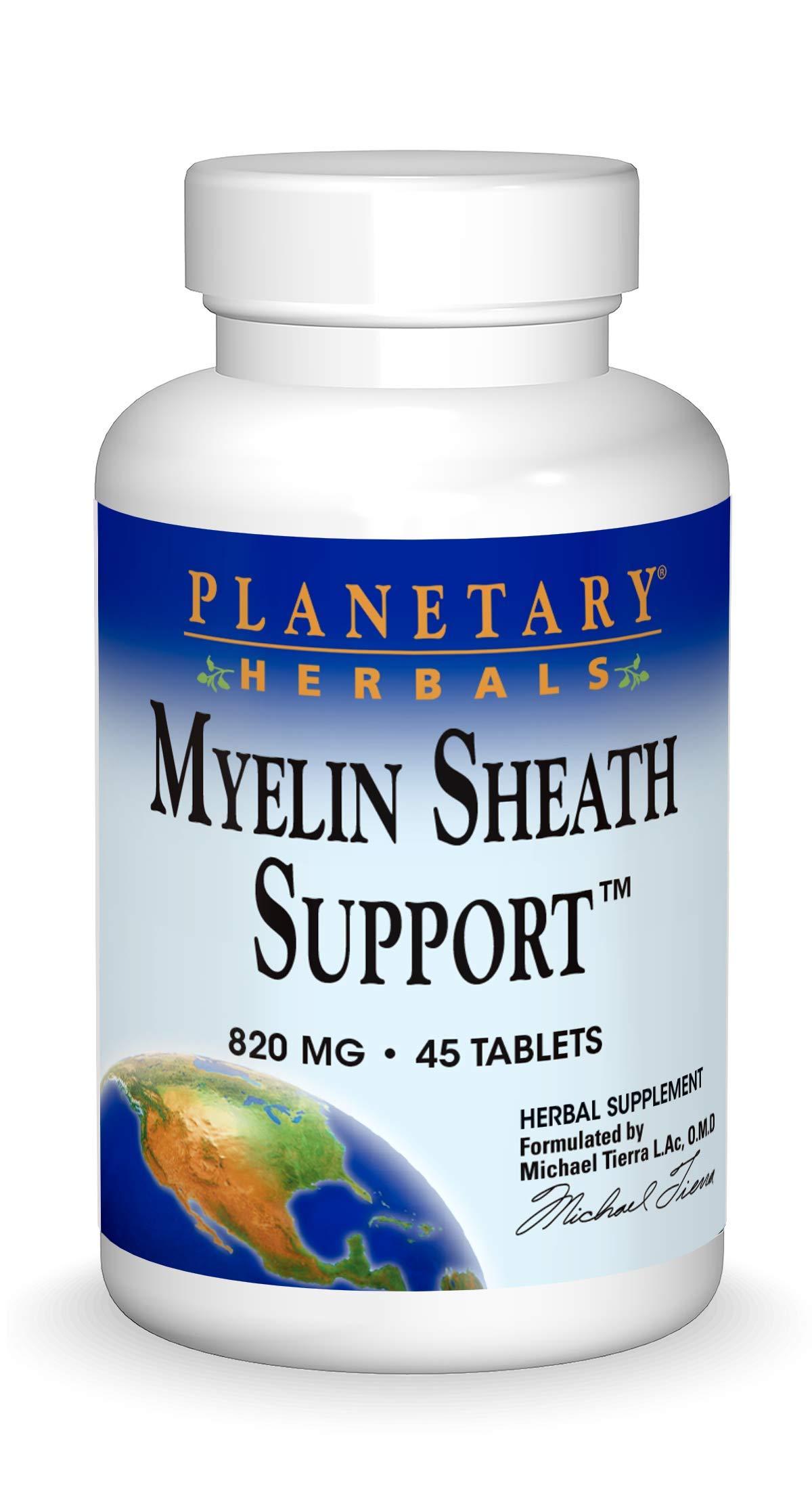Planetary Herbals Planetary Herbals Myelin Sheath Support Tablets, 45 Count