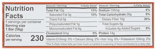 ALOHA ALOHA Organic Plant Based Protein Bars, Peanut Butter Cup , 1.98-Ounce Bars, (Pack of 5)