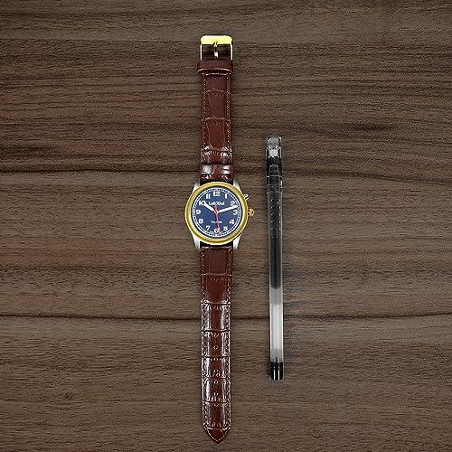 LAKXIUL LAKXIUL Spanish Voice Talking Watch for Blind, Visually impaired or Elderly,Men\'s Size