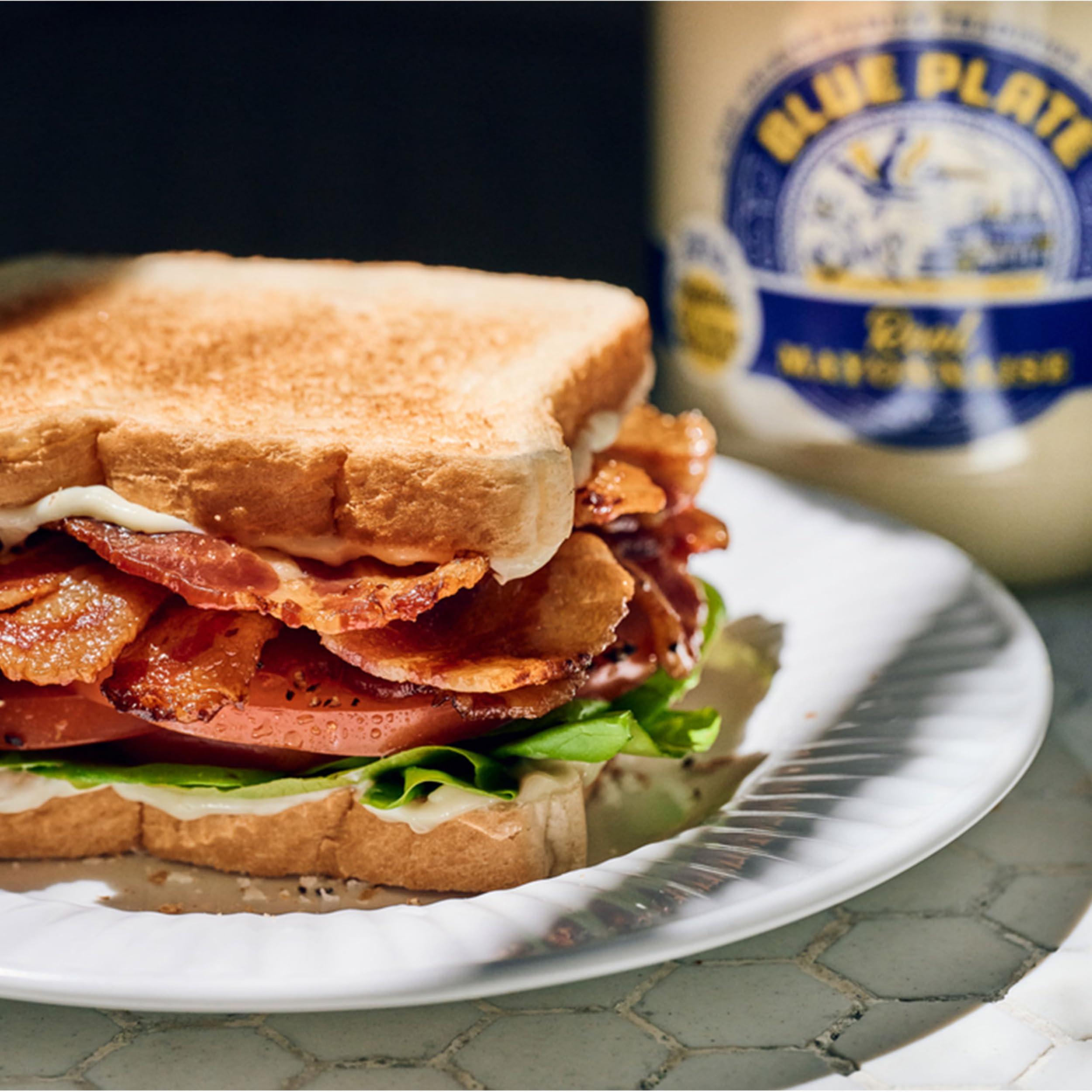 Blue Plate Mayonnaise Blue Plate Real Mayonnaise, Homestyle Mayo For Chicken Salad to Deviled Eggs, 30 Fl Oz (Pack of 1)