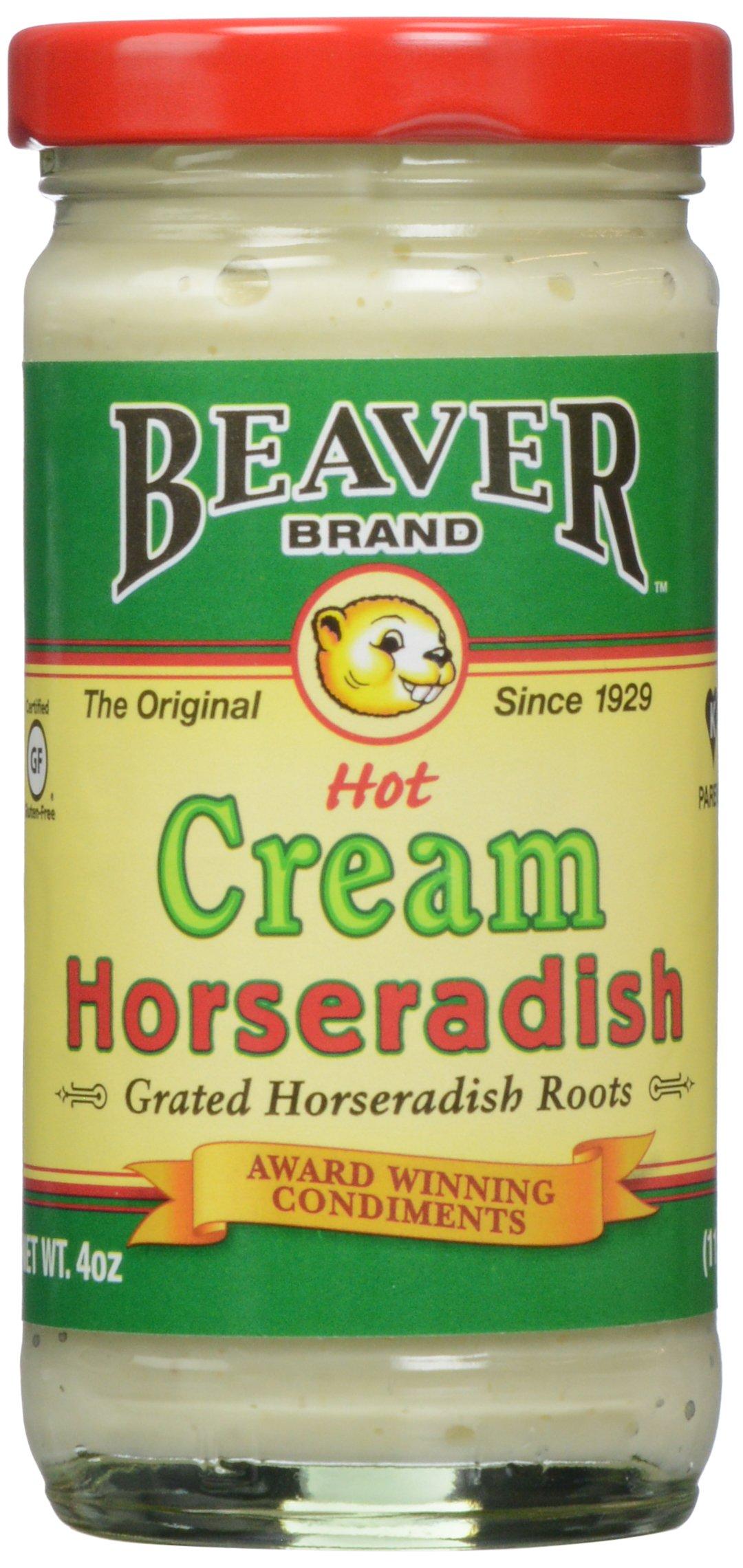 BEAVER Beaver Hot Cream Style Horseradish, 4 oz
