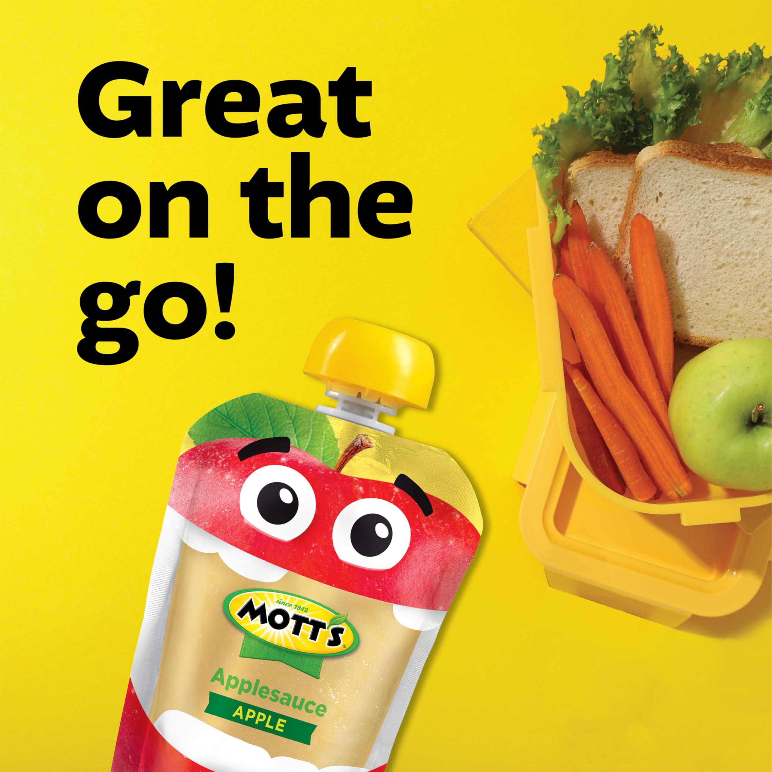 Mott's Mott's Applesauce, Clear Pouches, 3.2 oz (Pack Of 20)