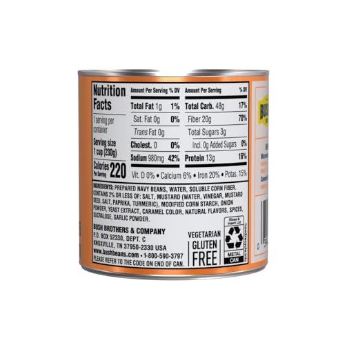 Bush\'s Best Bush\'s Best 8.1 oz Zero Sugar Added Baked Beans