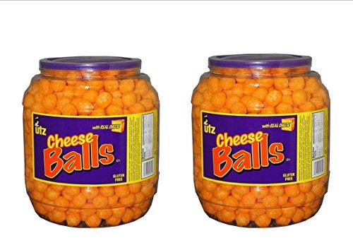 UTZ2 35 Oz. Utz Cheese Balls Barrels (Pack of 3) by UTZ