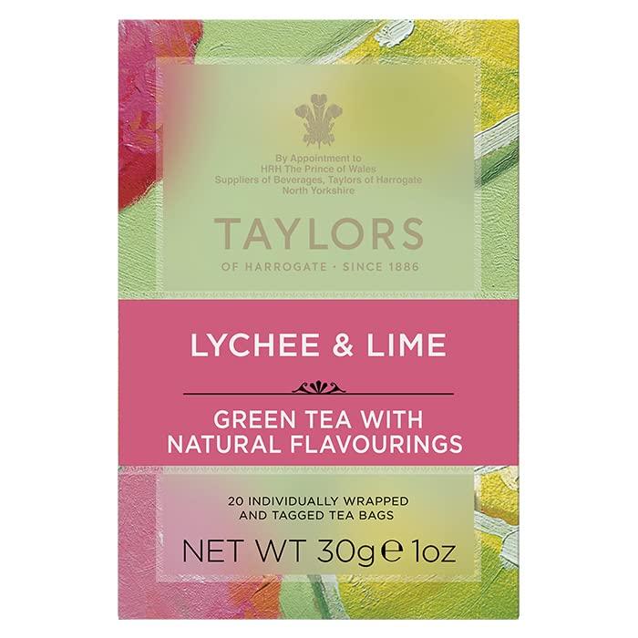Taylors of Harrogate Taylors of Harrogate Lychee & Lime Green Tea, 20 Teabags