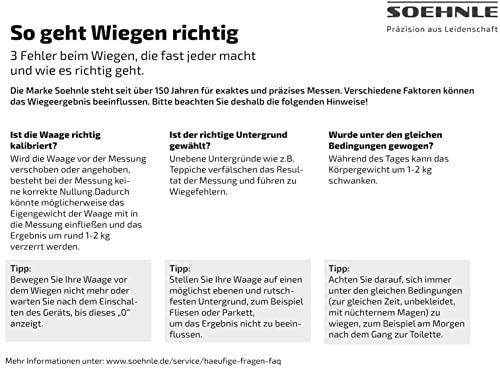 Soehnle Soehnle Style Sense Safe Electronic Bathroom Scale - 300 Scale, Stainless Steel