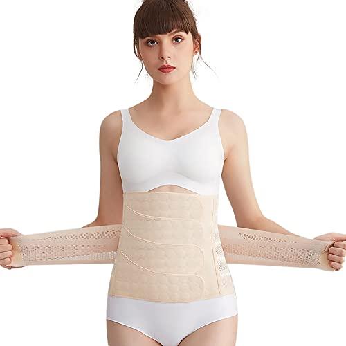 Lit-Pack Lit-Pack Belly Abdomen Pelvis Postpartum Belt Body Recovery Belly Slim After Childbirth Belt Girdle Belly Binder (white, Large)