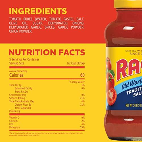Ragu Ragu Pasta Sauce, Traditional, 24 oz