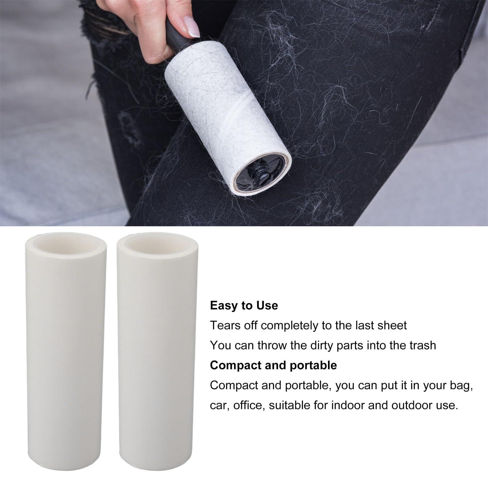 NYSUZHOUJI 5Pcs Lint Roller Refills Static Extra Sticky Lint Roller Refills for Clothes Pet Dog Cat Hair (10 Inch)