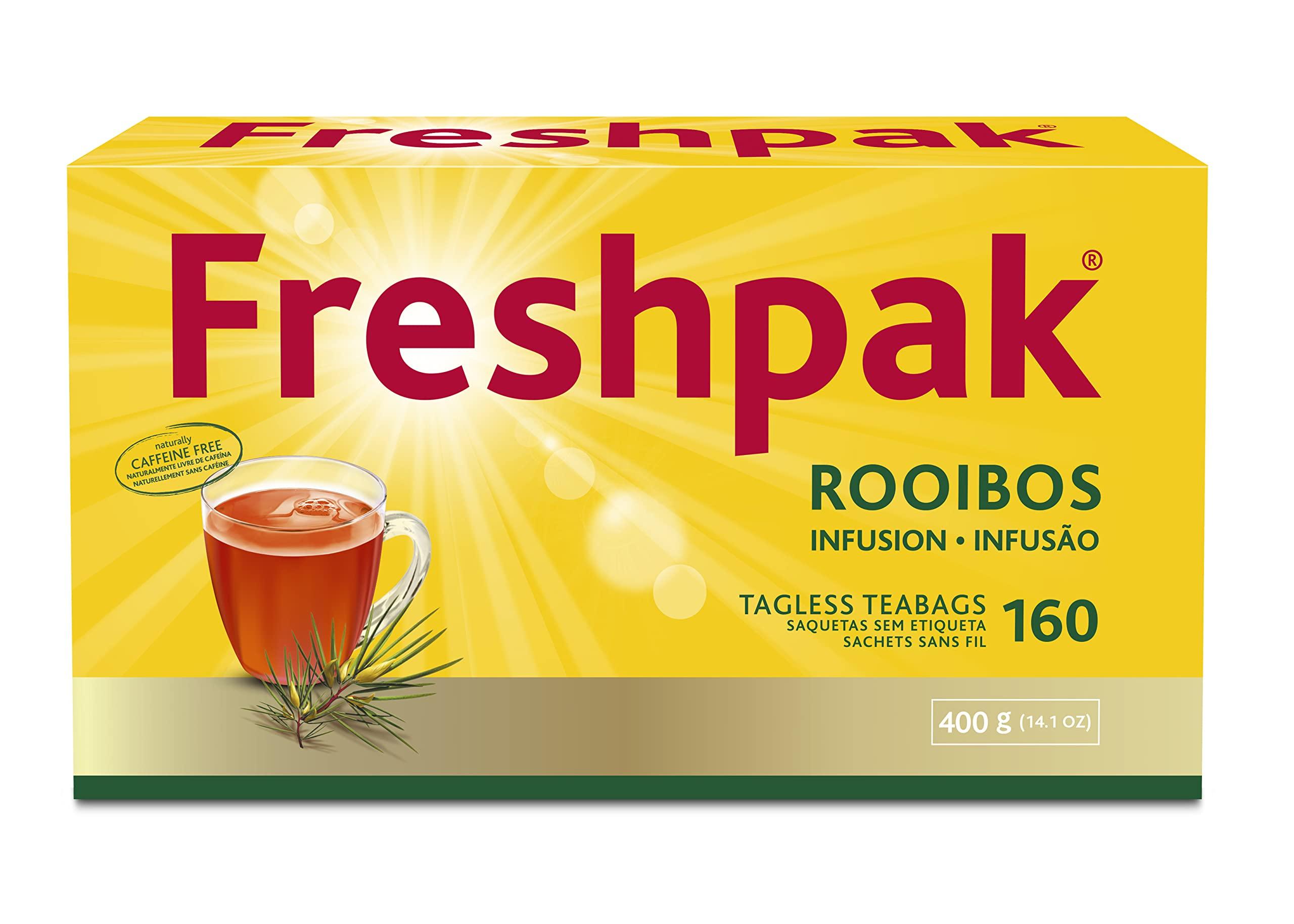 FRESHPAK Freshpak Pure Rooibos Tea, New Packaging, 160 Teabags