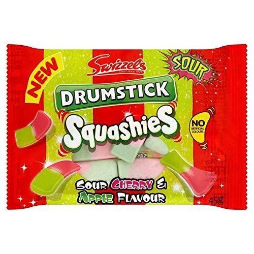 Squashies Squashies Sour Cherry & Apple - 45g - Pack of 12