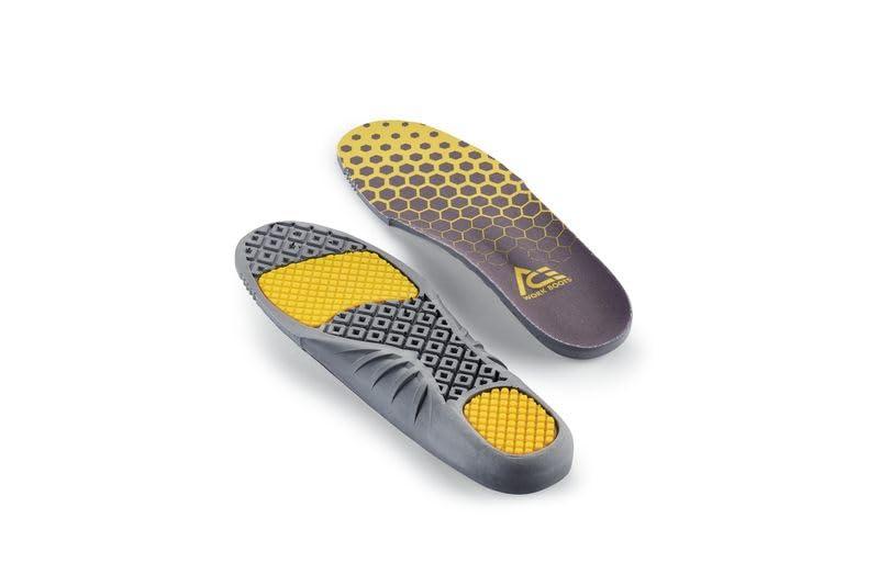 Shoes for Crews Shoes For Crews Comfort Insole with Gel for Men\'s, Women\'s, Inserts to Fit Work Boots and Shoes - Arch Support & Shock Absorption,Men\'s 10, Women\'s 11