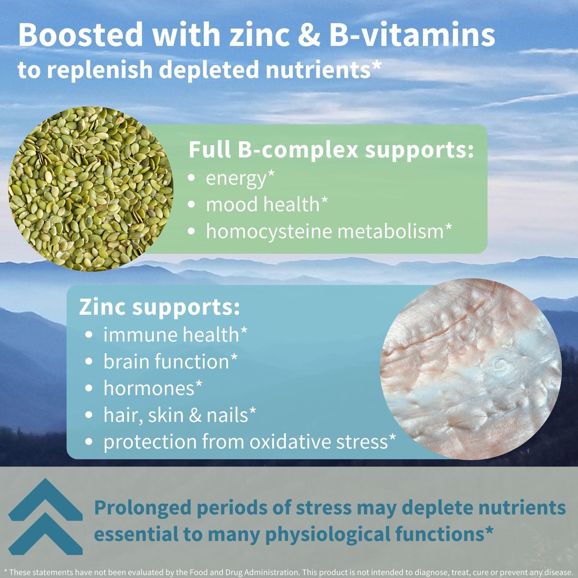 Igennus Healthcare Nutrition Igennus Advanced Ashwagandha KSM-66, L-Theanine & Magnesium, Clean Label, Multi Action Adaptogen Complex for Stress Support with Zinc & B Vitamins, 60 Vegan Capsules