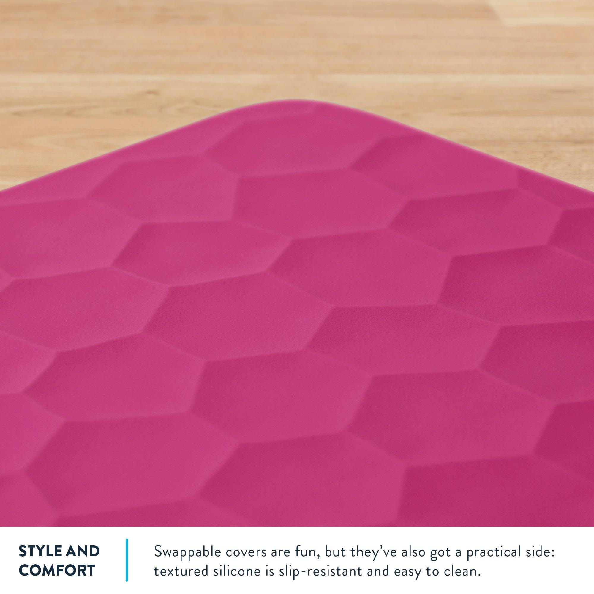 Greater Goods Greater Goods Scale for Body Weight, Accurate Digital Bathroom Scale with Non-Slip Textured Silicone Cover, 400lbs Capacity, Pink