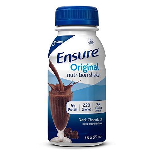 Ensure Ensure Original Nutrition Shake, Dark Chocolate, 8 Ounces, 6 Count