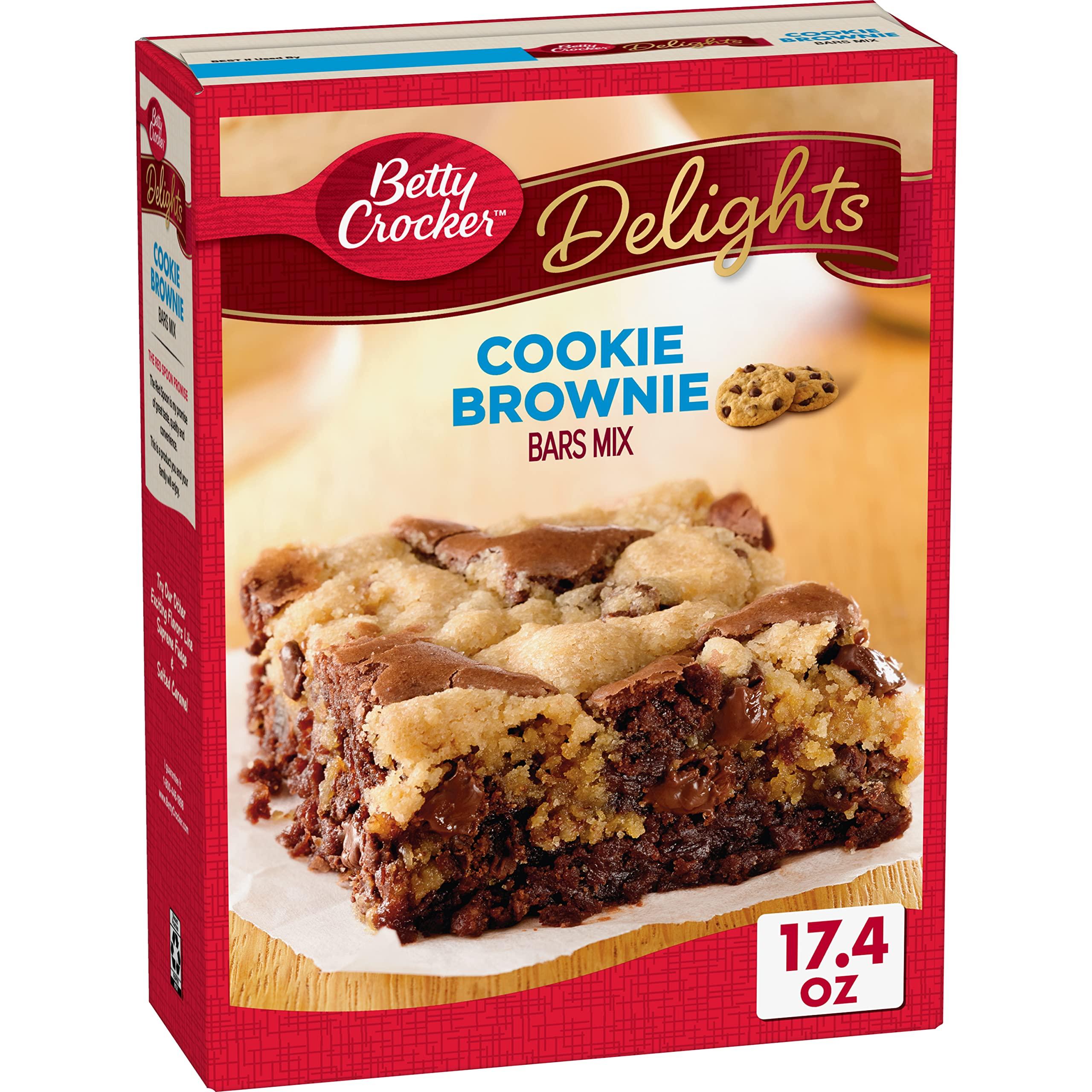 Betty Crocker Betty Crocker Delights Cookie Brownie Bar Mix, 17.4 oz.