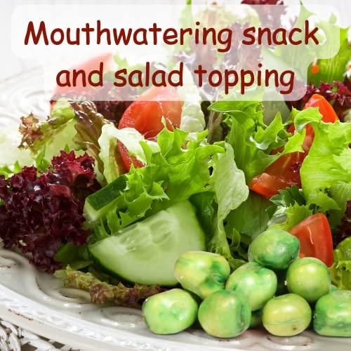 It\'s Delish Roasted Salted Green Peas Snack - by It\'s Delish, 2 lbs Bulk Bag | Dried Pea with Salt Crunchy & Healthy Snacks | Vegan, Kosher