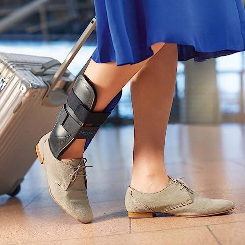 Actimove Actimove Professional TaloBrace Air Comfort Ankle Brace | Ankle Support for Sprained Ankle, Achilles Tendonitis, Plantar Fasciitis, & Injured Foot | Unisex, Black, Left, Large/X-Large