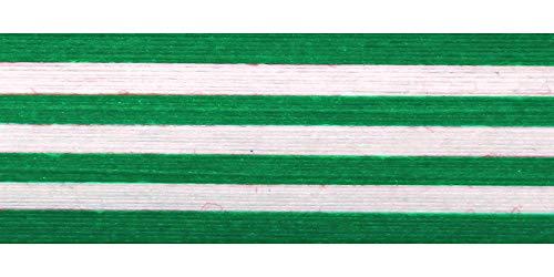 Cream City Ribbon Natural Cotton Curling Ribbon for Gift Wrapping | 100% Biodegradable Holiday Gift Ribbons for Presents & Ribbons for Crafts | Colored Curling Ribbon | 3/16, 1/2 & 5/8 Inch (Holiday Green & White)
