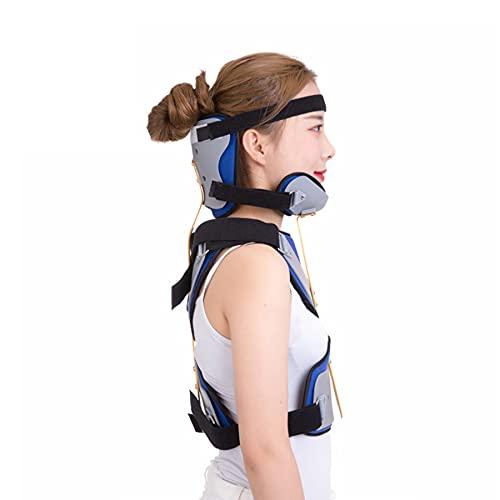 WILLQ Orthosis Cervical Thoracic Brace Adjustable Cervical Thoracic Orthosis Lumbar Support Fracture Support Cervical Rehabilitation Brace for Women Men for Back Pain Relief Injury Recovery