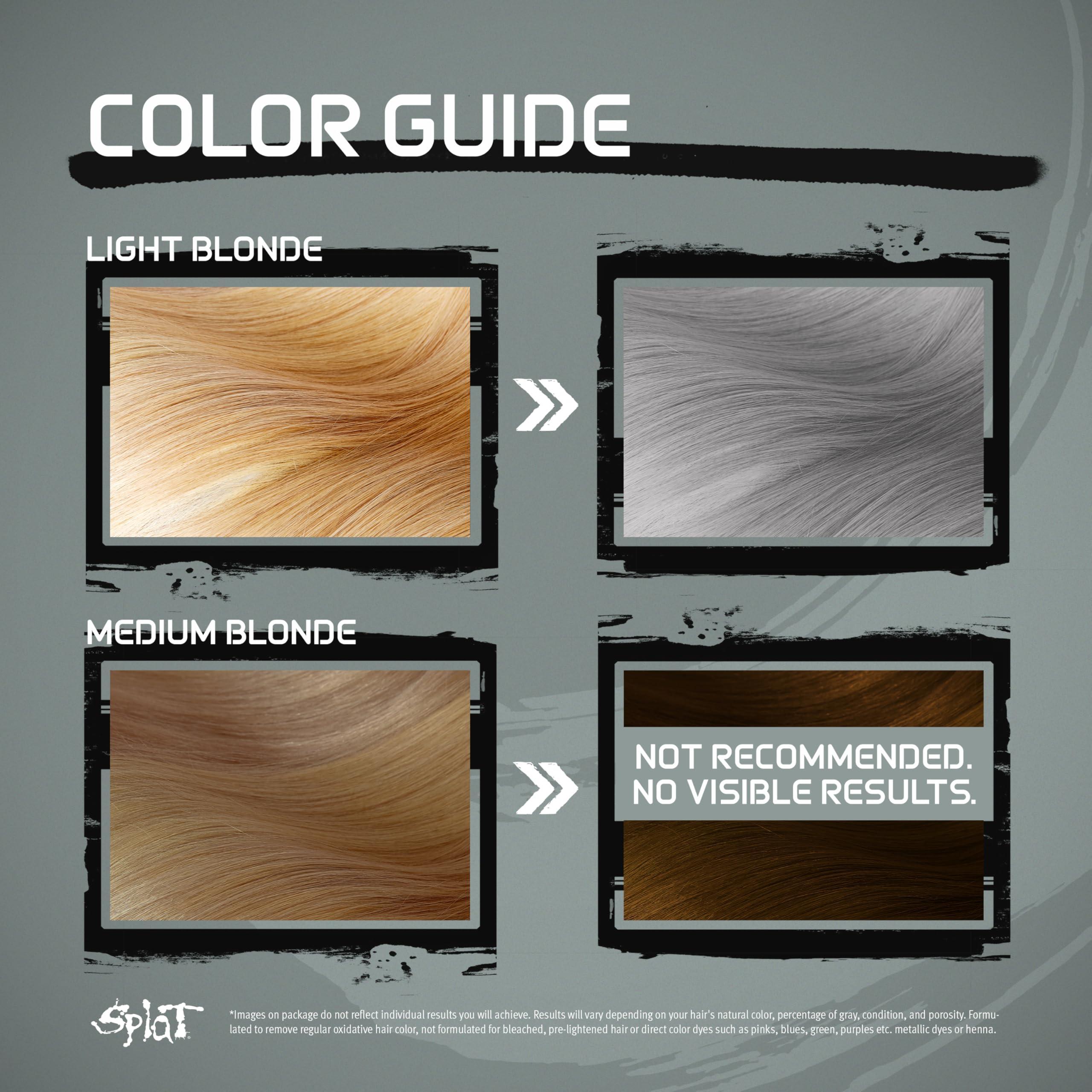 Splat Original Complete Kit with Bleach (Sinful Silver)