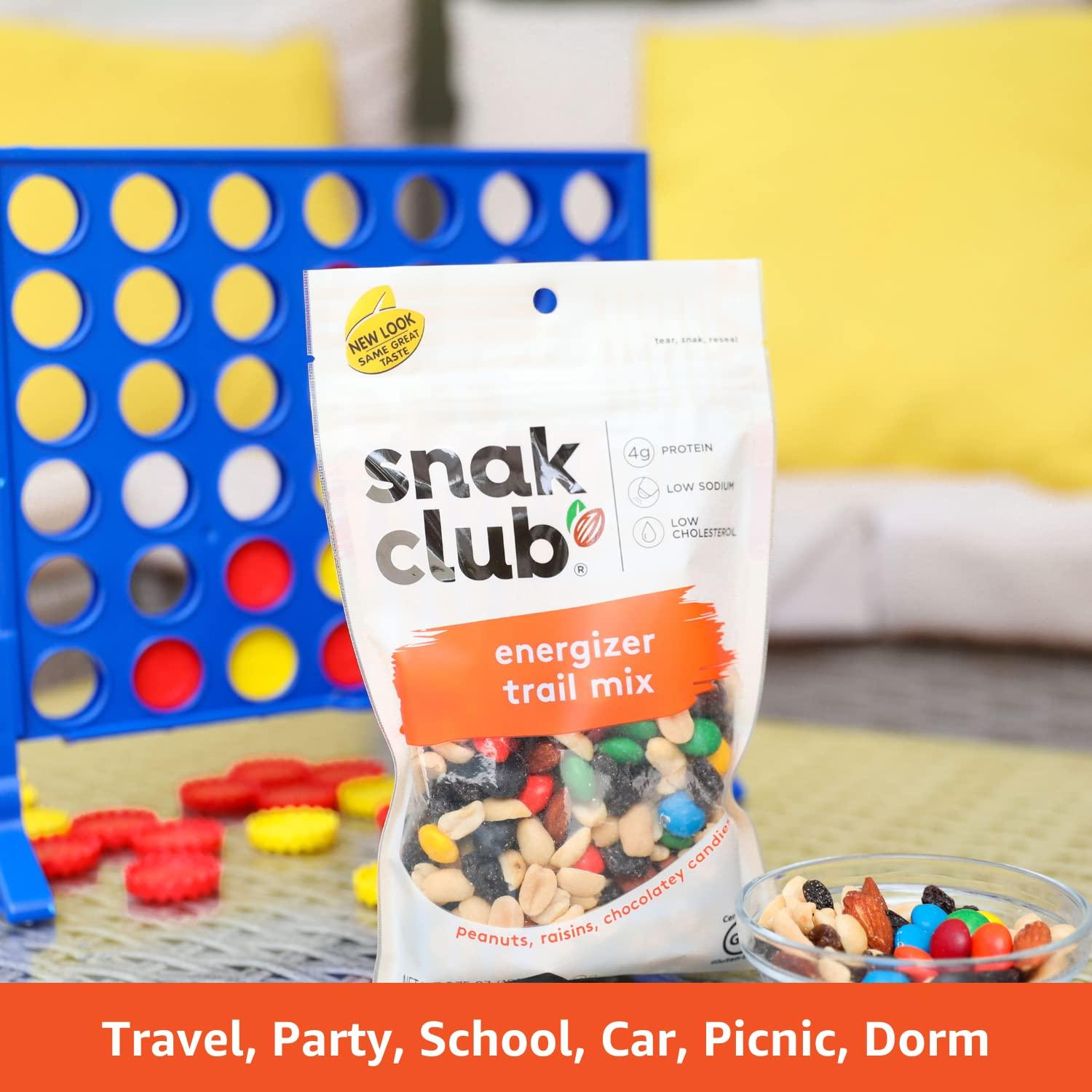 Snak Club Snak Club Energizer Trail Mix, 2 Ounce (Pack of 12)