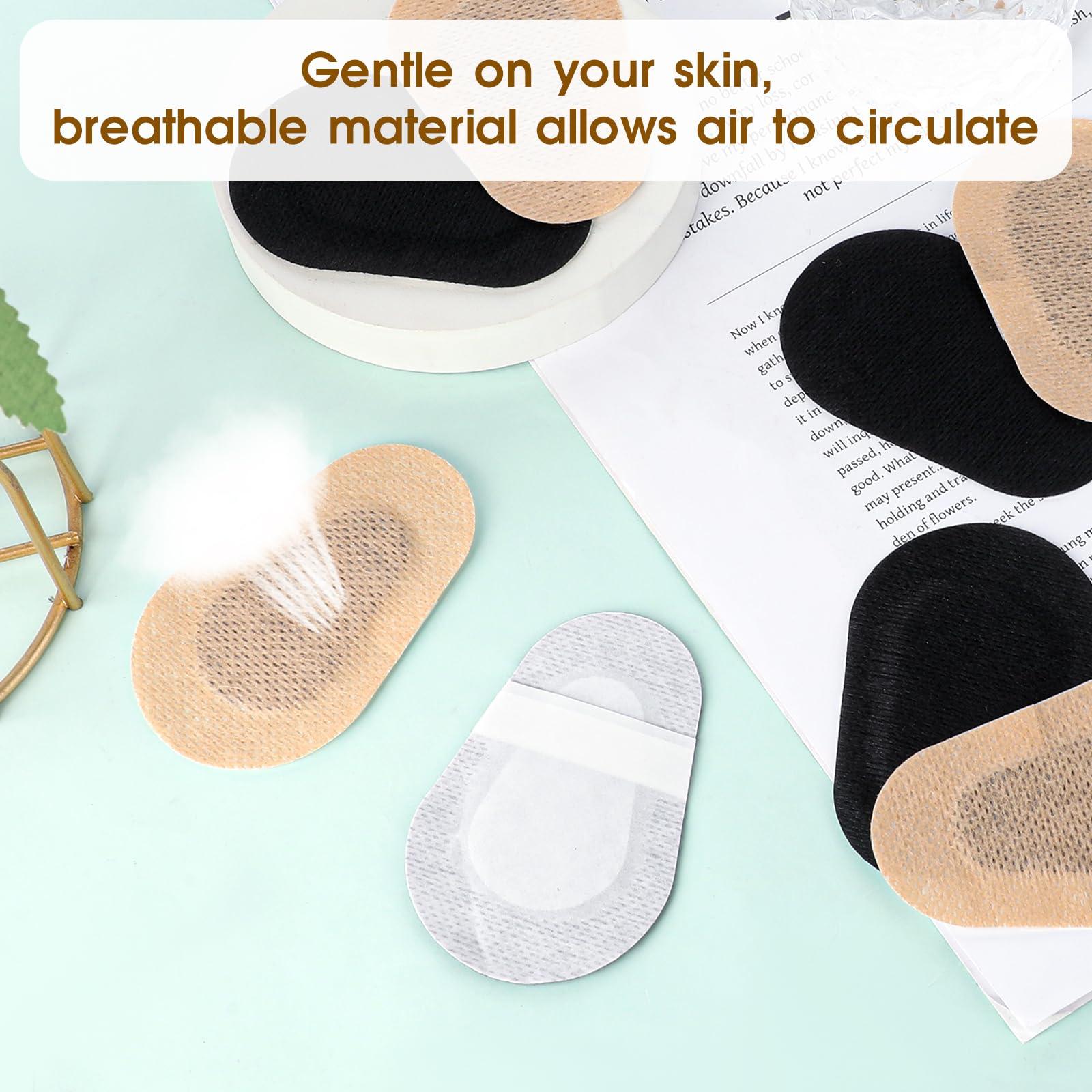 WY LIGHTING LEVEL 30 Pcs Adhesive Eye Patches Light Blocking Disposable Eyepatch Sticker Breathable Non-Woven Cotton Eye Shield Tape Easy Peeling Latex Free Eyecare Bandages Fatigue 3 2 Inches