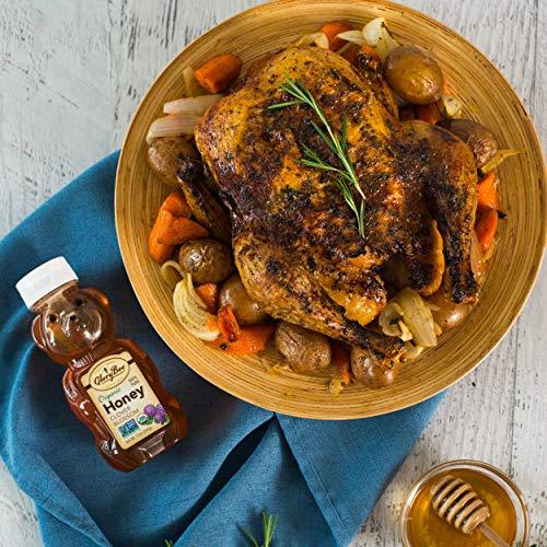 GloryBee GloryBee Clover Blossom Organic Honey, 12 Ounce Bear