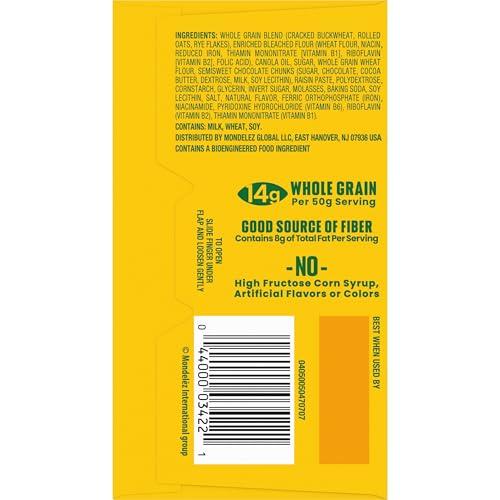 Belvita belVita Soft Baked Oats & Chocolate Breakfast Biscuits, Chewy Breakfast Bars, 6 Boxes of 5 Packs (1 Biscuit Per Pack)