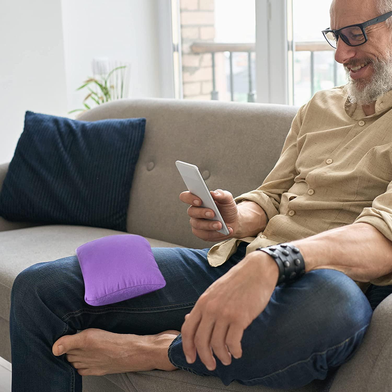 MY HEATING PAD My Heating Pad for a Better Comfort - Moist Microwavable Heating Pads for Joint Pain and Sore Muscles - Microwave Hot Pack Heat Pad for Cramps - Chilled or Heated Pad Therapy Pillow - 2 Packs Purple