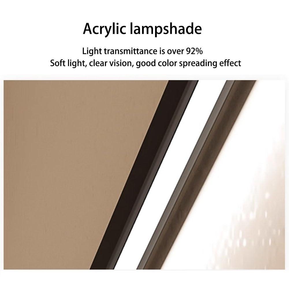 Sxlawesom LED Handrails Aluminum Safety Hand Rail Wall Mounted Stair Railing Handrail Home Corridor Wall lamp Indoor Stair Hand Railing (Color : Black, Size : 59\"/1.5m)