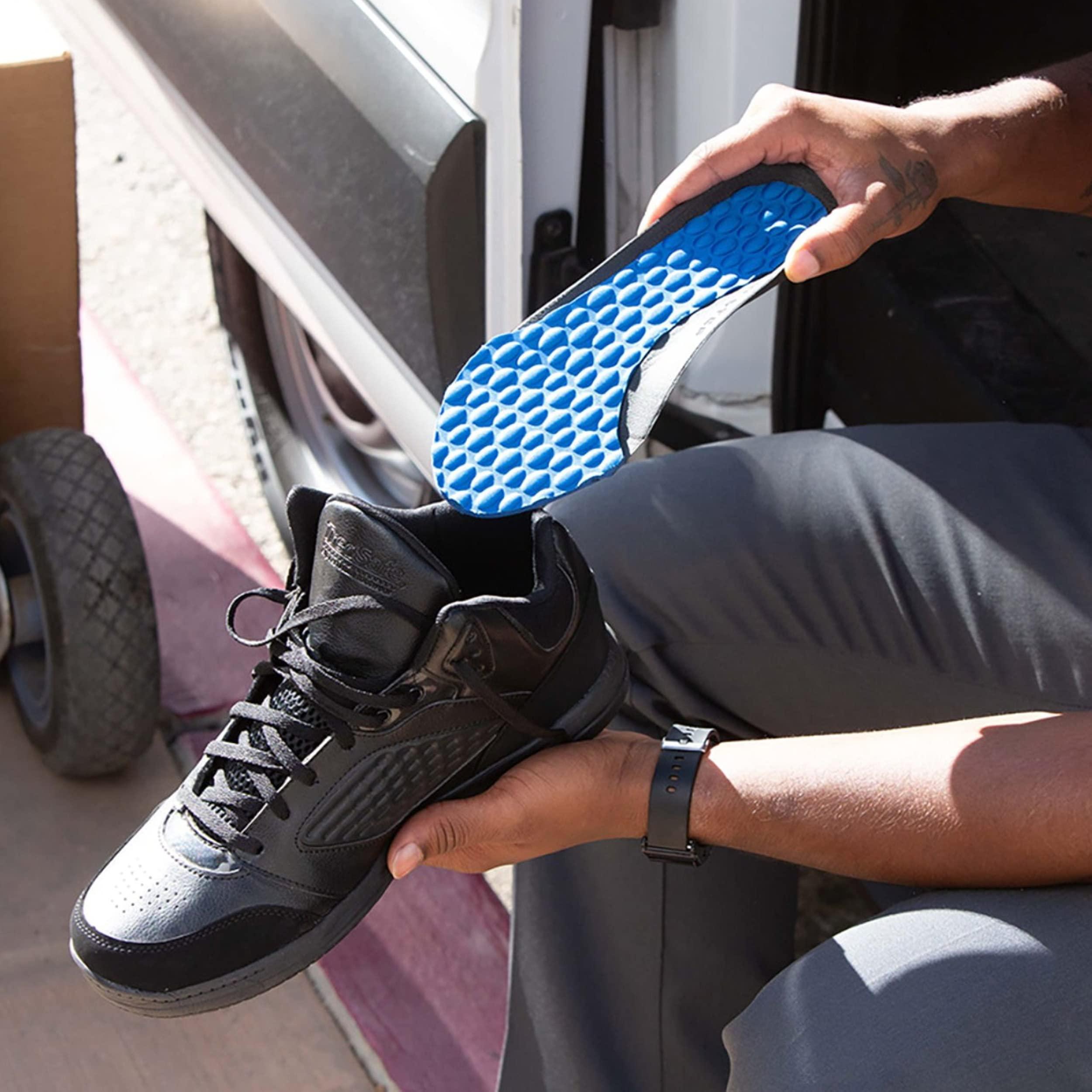 Copper Fit Copper Fit Women\'s Zen Step Comfort Insole, 1 Pair of Size 6-10, Pack of 1 Blue