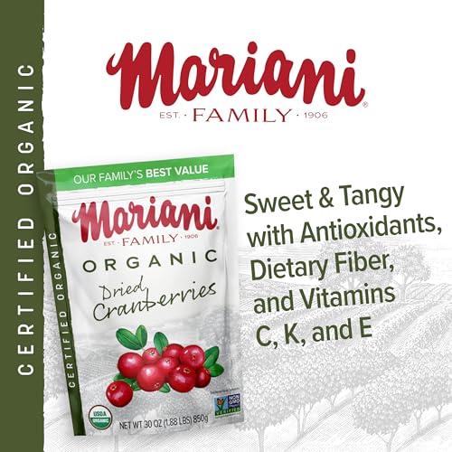 Organic by Mariani Mariani Organic Dried Cranberries, 30 oz