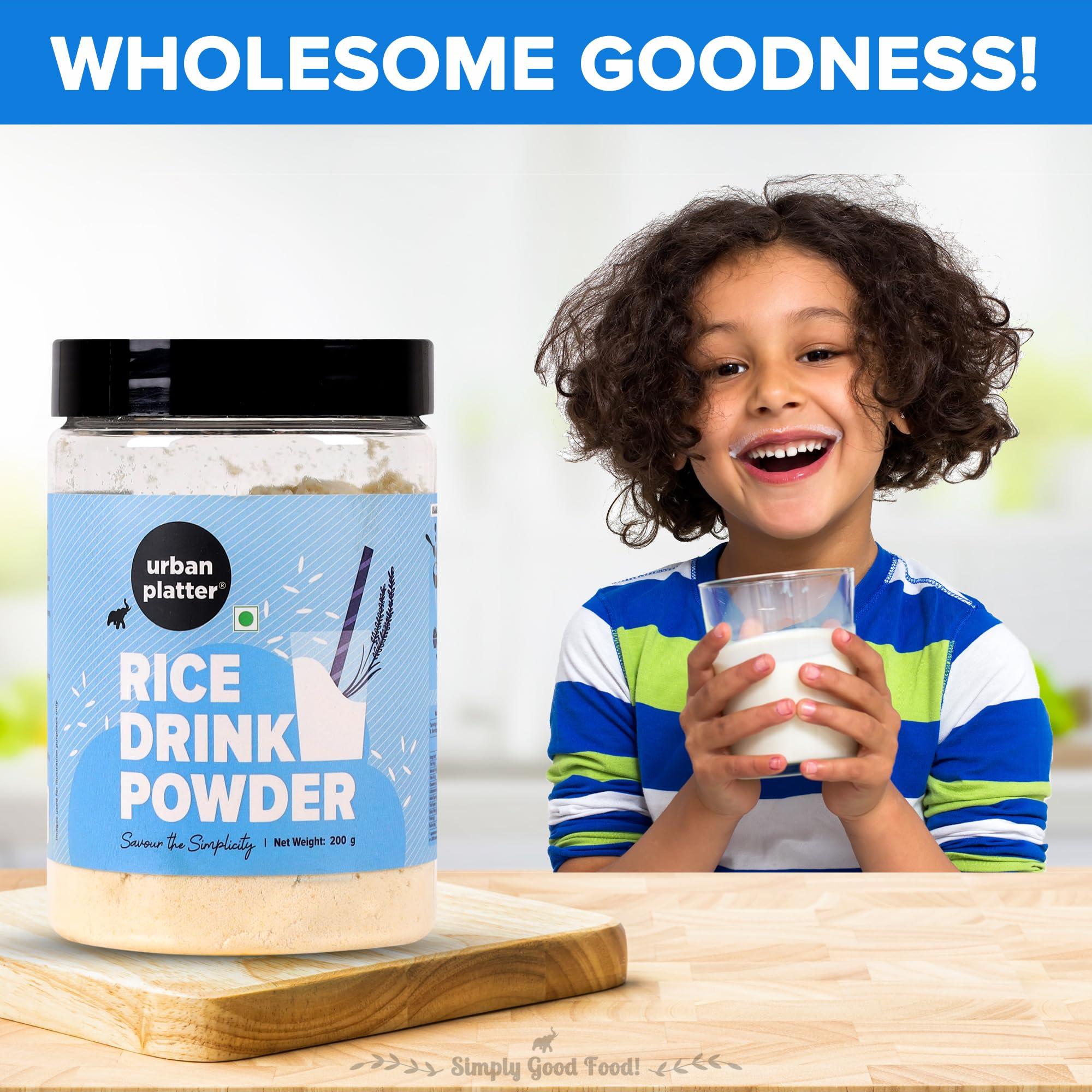 Urban Platter Urban Platter Vegan Rice Milk Powder, 200g / 7oz [Creamy, and Sweet Dairy-free Milk Alternative]