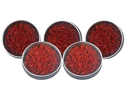 Pourshah Pourshah Saffron, Premium Saffron Threads, Super Negin, All-red Saffron (10 Grams)