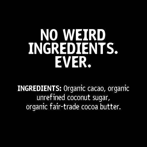 Hu Hu Chocolate Bars | 8 Pack Simple Chocolate | Natural Organic Vegan, Gluten Free, Paleo, Non GMO, Fair Trade Dark Chocolate | 2.1oz Each
