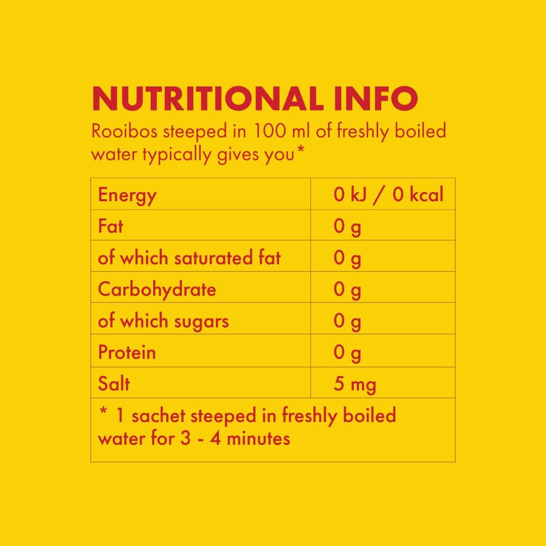 BOS BOS Rooibos Tea Bags | 100 Bags | Organic, Caffeine Free, Naturally Sweet, Antioxidant-Rich, Herbal, Red Rooibos Tea | From South Africa