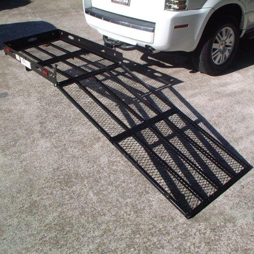 Prohoists 500lb Manual Carrier Loading Ramp for Mobility Scooter Electric Power Wheelchair Heavy Duty