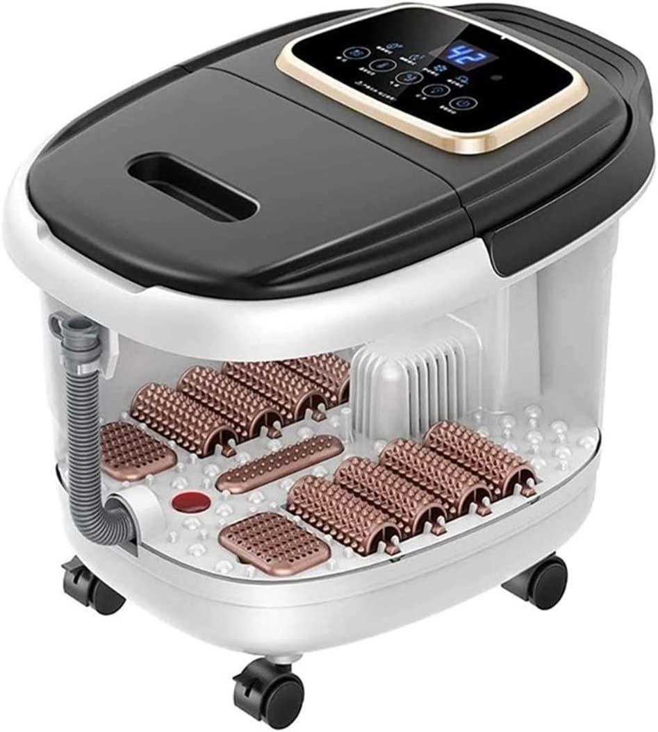 ELORES ELORES Foot Spa Bath Massager with Heat - Feet Soaking Tub Features 8 Shiatsu Massage Rollers, Rotting Callus Remover, Adjustable Time & Temperature - Stress Relief for Fatigue and Tired Feet