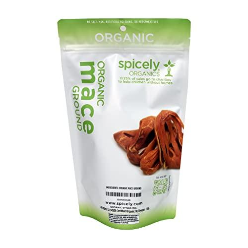 Spicely Organics Spicely Organic Mace Ground 1 Lb Bag Certified Gluten Free