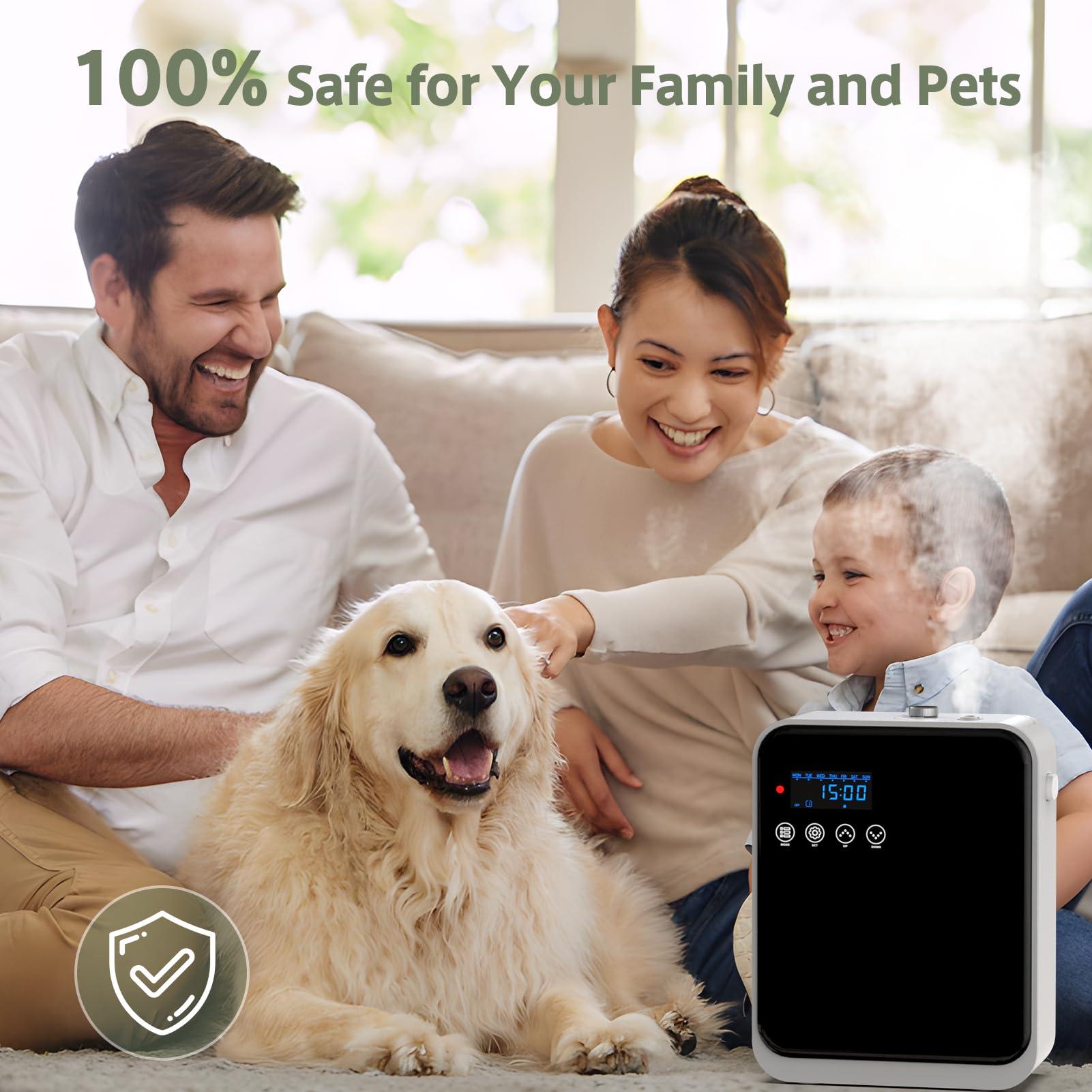 HOTOIQ HOTOIQ Smart Scent Air Machine for Home,1500 Sq. Ft Coverage Waterless Essential Oil Diffuser with Cold Air Diffuser with App Control,Hotel,Spa, Office Collection Diffuser, Waterless Whole House