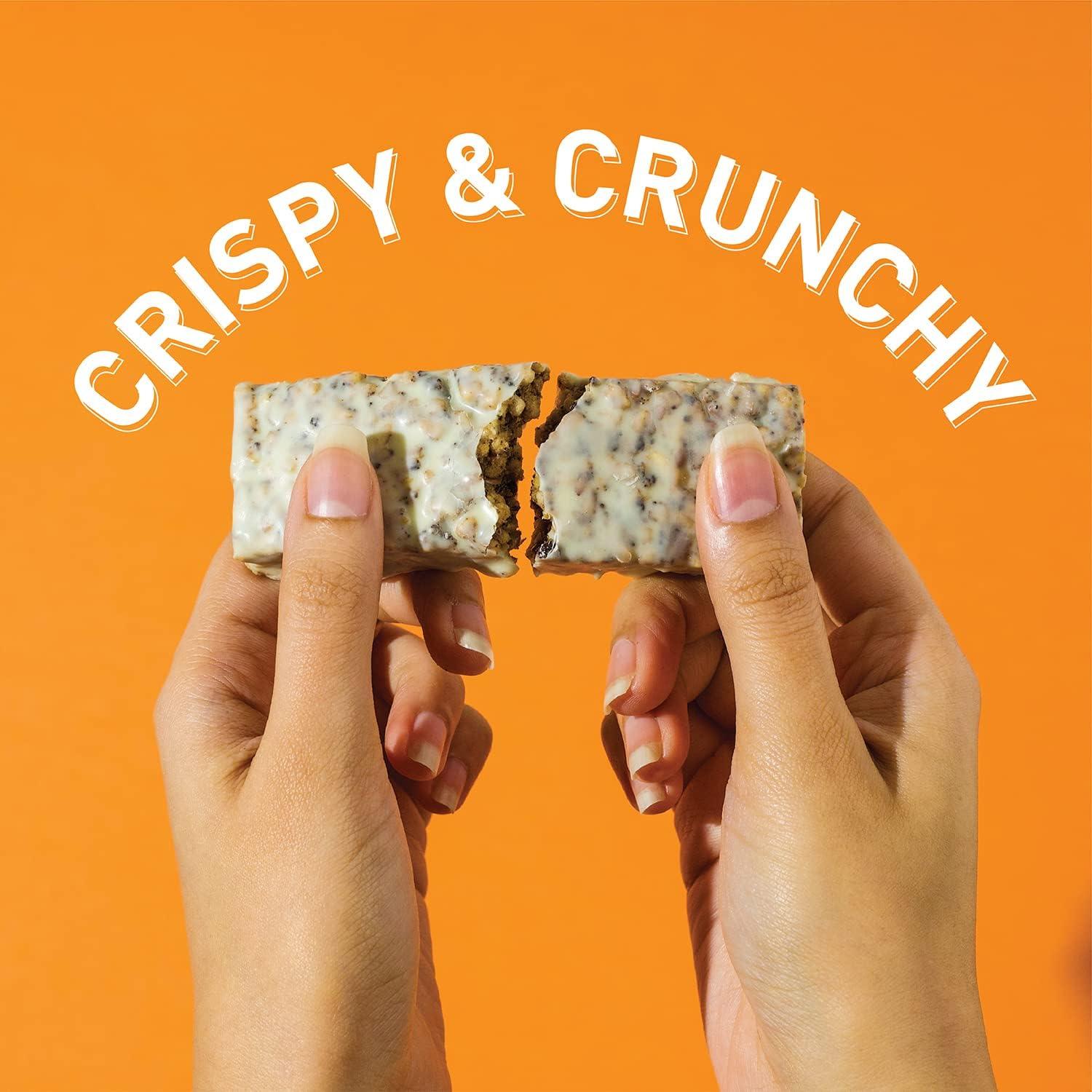 Generic 20 gram Protein Bar, Cookies & Cream, Protein Blend, Fibre, 100% Veg, Gluten-Free, Healthy Protein Snacks, For Energy & Fitness (Pack of 6)