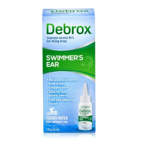 Debrox Debrox Swimmer's Ear Drying Drops for Adults & Kids, 1 Fl oz. (Pack of 2)