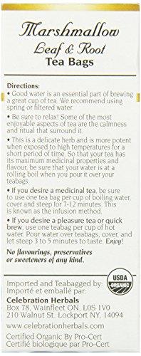 Celebration Herbals CELEBRATION HERBALS Marshmallow Leaf & Root Organic 24 Bag, 0.02 Pound