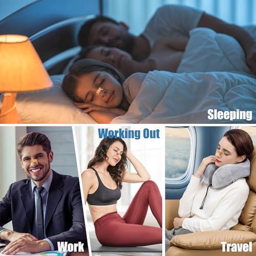 tyelason Tyelason Nasal Strips - 120 Count Nasal Strips for Snoring, Extra Strength Tan Nasal Breathing Strips to Improve Sleep, Instant Nasal Congestion Relief Caused by Colds & Allergies