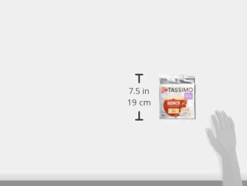 Coffee Shop Tassimo Kenco Flat White Coffee Pods (Pack of 2, Total 16 Servings)