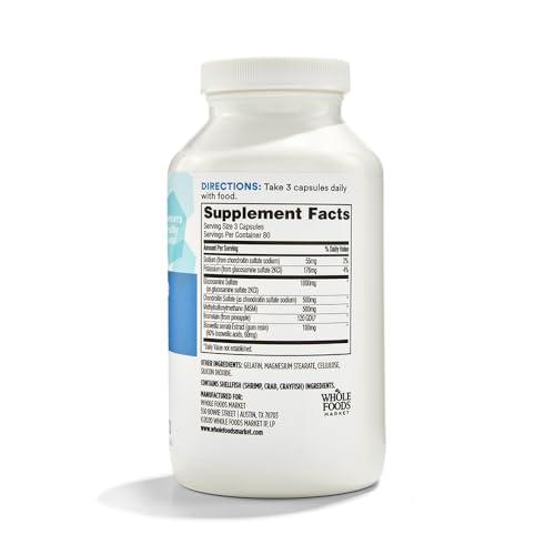 365 by Whole Foods Market 365 by Whole Foods Market, Glucosamine Chondroitin and MSM, Supports Healthy Joints, 240 Capsules