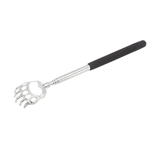 Serlium Back Scratchers 5Pcs Back Tickler Telescopic Back Scratchers Stainless Steel for Head Body Arm