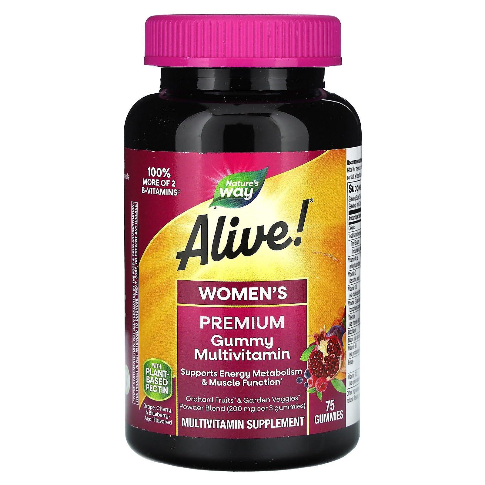 Nature's Way Natures Way Alive - Women's Gummy Vitamins 75 Count