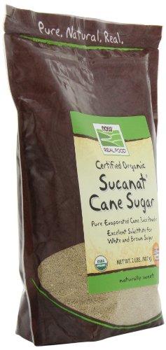 Now Foods NOW Foods Sucanat, Organic Cane sugar, 32-Ounce (Pack of 4)